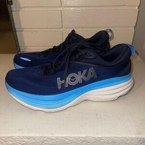 HOKA Men's Bondi 8 Running Shoes Outerspace Mens 11 Wide